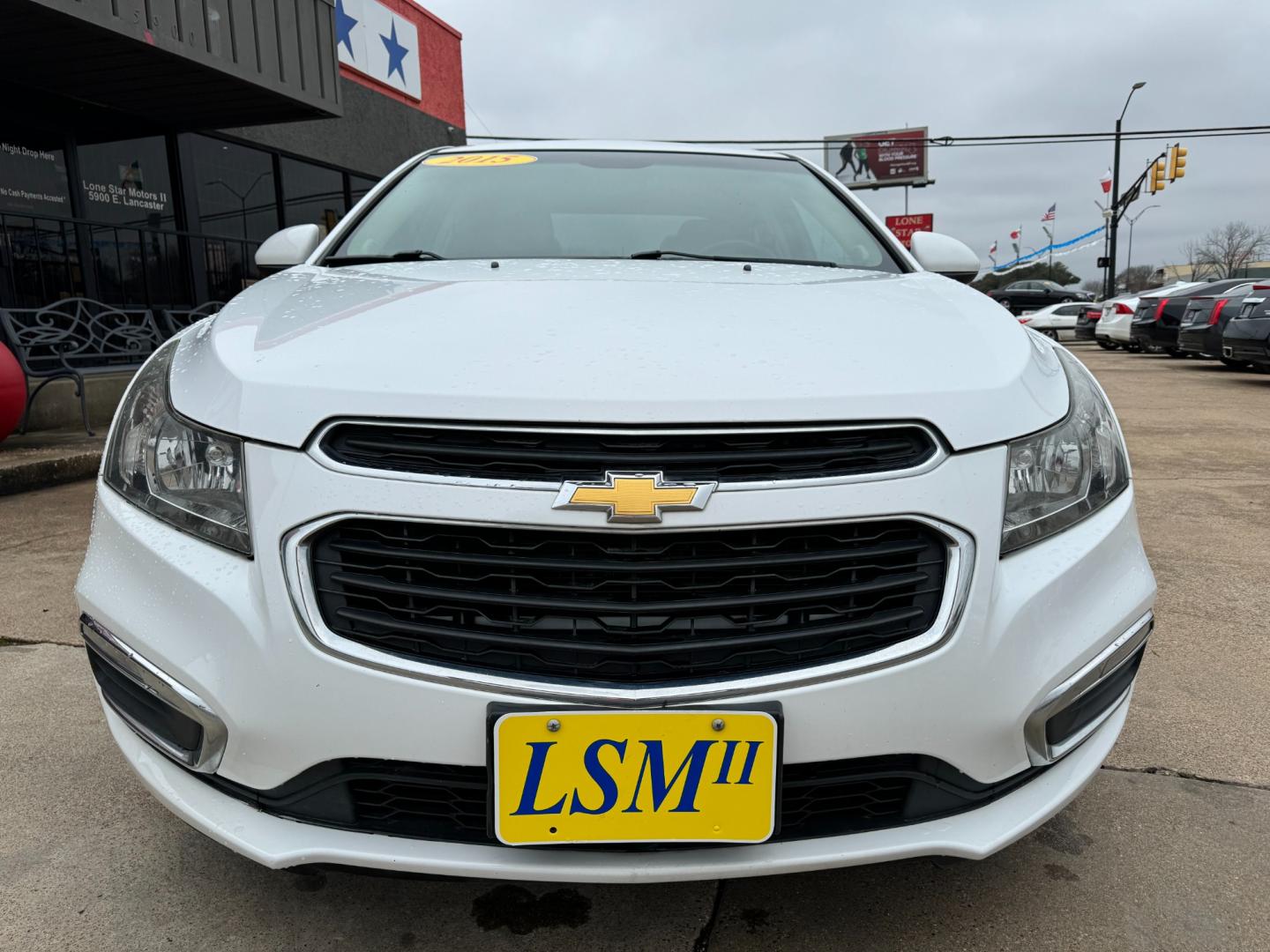 2015 WHITE CHEVROLET CRUZE LTZ (1G1PG5SB5F7) , located at 5900 E. Lancaster Ave., Fort Worth, TX, 76112, (817) 457-5456, 0.000000, 0.000000 - Photo#1